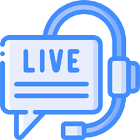 live chat...